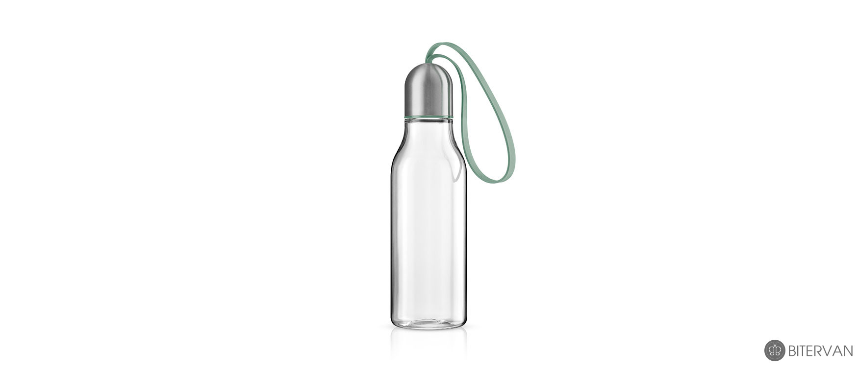 eva solo, sports drinking bottle, granite green, 0.7 l