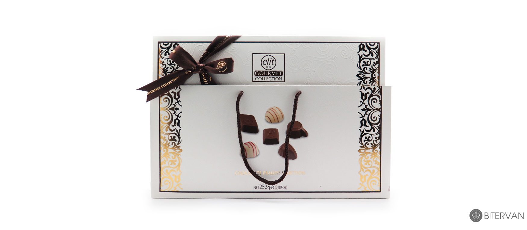 Elit Chocolate Praline Selection- Gourmet Collection- White 252 gr