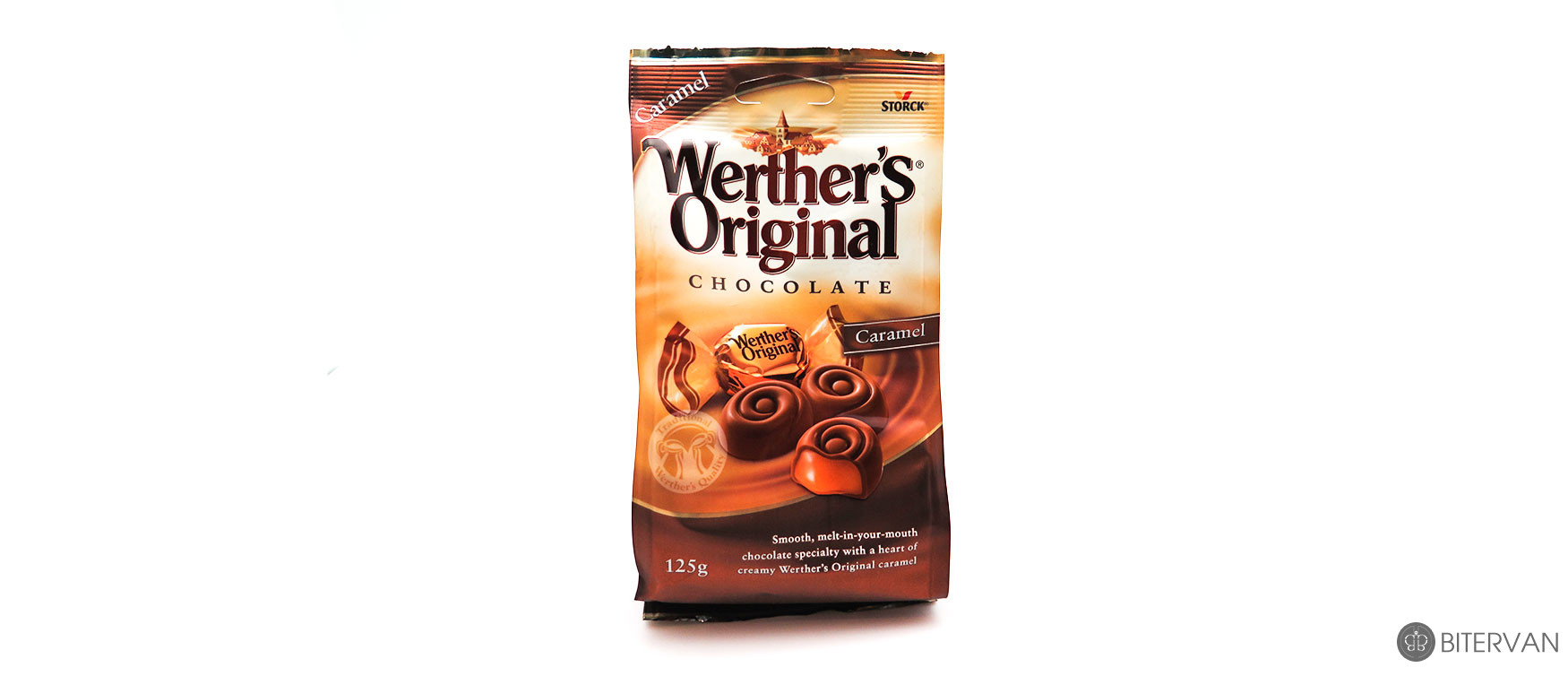 Werther's Original chocolate smooth Caramel- 125 gr