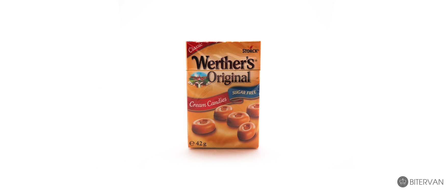 Werther's Original Cream Candies- Sugar Free- 42 gr
