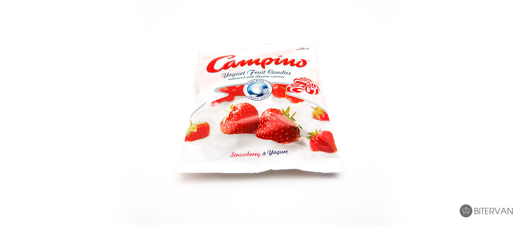 Campino Yogurt Fruit Candies- Strawberry and Yogurt