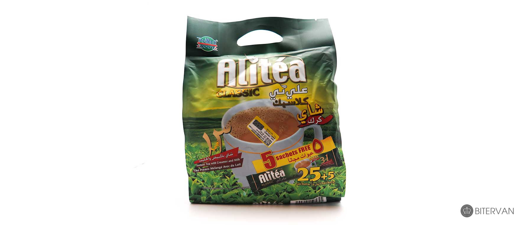 Alitea CLASSIC- Instant Tea Creamer and Milk- 3 in 1- 30 sachets